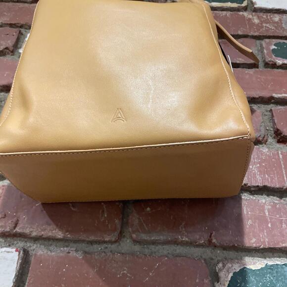 Anthropologie ABLE  jacklyn work tote cognac    NWT $278 msrp - Picture 8 of 14